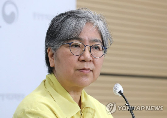 정은경 질병관리청장. 연합뉴스